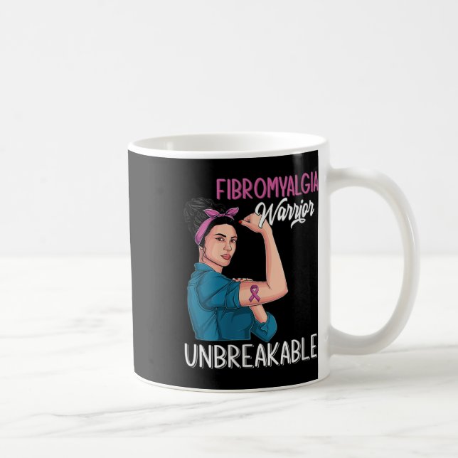 Awareness Warrior Unbreakable 2024 Gift  Coffee Mug (Right)