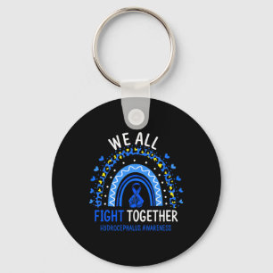 Awareness We All Fight Together Key Ring