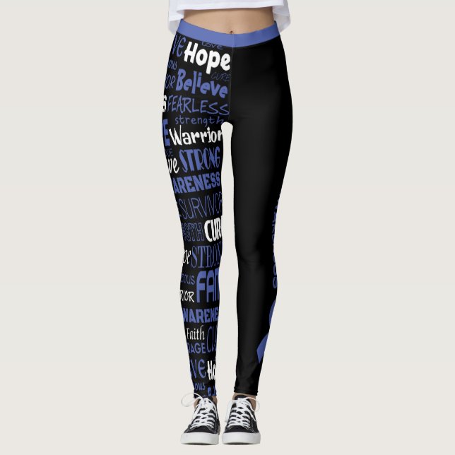 Awareness Words...CVS Leggings (Front)