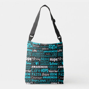 Awareness Words...Dysautonomia Crossbody Bag