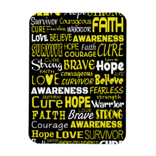 Awareness Words...Endometriosis Magnet
