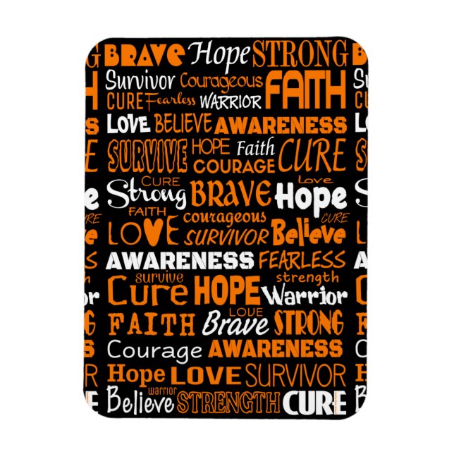 Awareness Words...RSD/CRPS Magnet (Vertical)