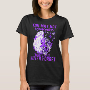 Awareness You May Not Remember Brain Butterfly T-Shirt