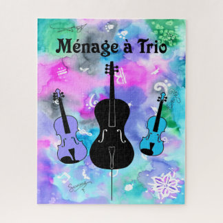 "Awash in Colour" Puzzle with art by Menage a Trio