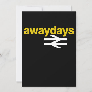 Away Days Mens Football Casuals Football T-Shirts