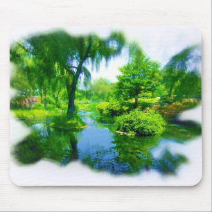 Away From the City Mouse Pad