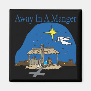 Away In A Manger Magnet
