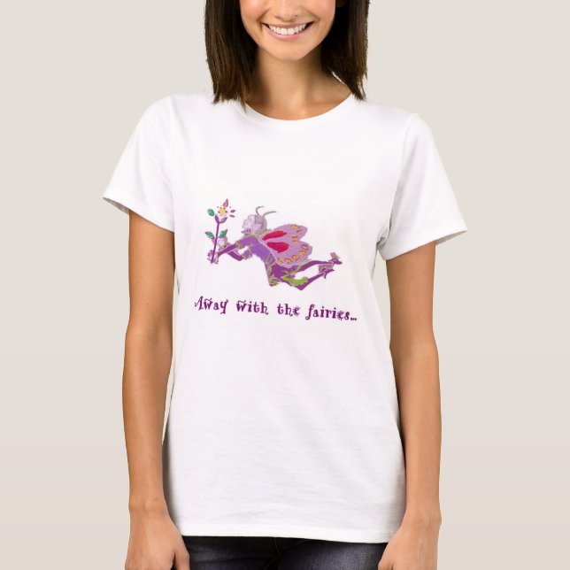 Away With the Fairies Womens' T-Shirt (Front)
