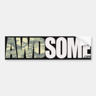 awdsome army bumper sticker