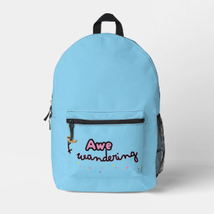 Awe and Wandering backpack