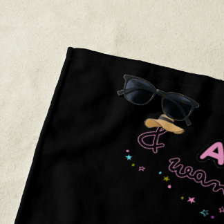 Awe and Wandering Beach Towel