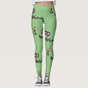 Awe and Wandering leggings