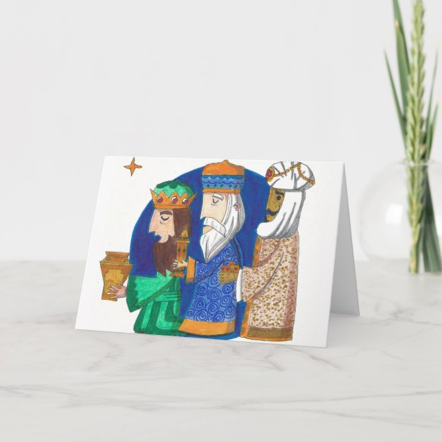 Awe and Wonder Holiday Card (Front)