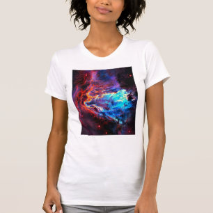 Awe-Inspiring Colour Composite Star Nebula T-Shirt
