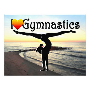 AWE INSPIRING GYMNASTICS DESIGN PHOTO PRINT
