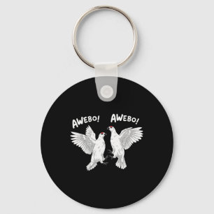 Awebo Meme Willow Ptarmigan Awebo Birds Funny Arct Key Ring