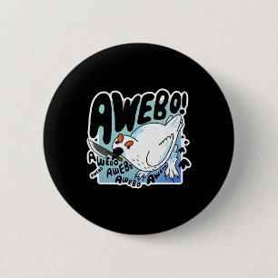 Awebo Ptarmigan Arctic Cute Bird Internet Meme Fun 6 Cm Round Badge