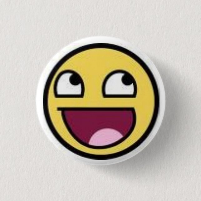 Awesome 3 Cm Round Badge (Front)