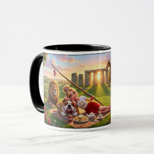 Awesome 3D English Themed Coffee Mug