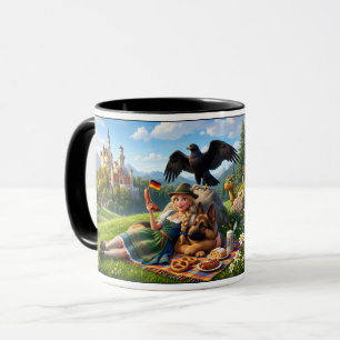 Awesome 3D German Themed Coffee Mug