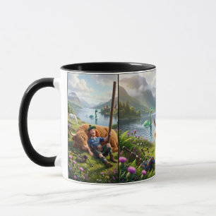 Awesome 3D Scottish Nessie Mug
