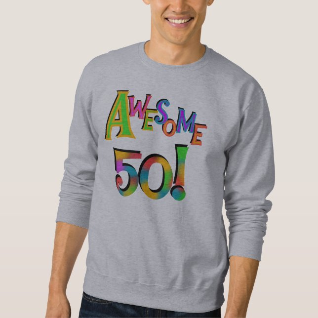 Awesome 50 Birthday T-shirts and Gifts (Front)