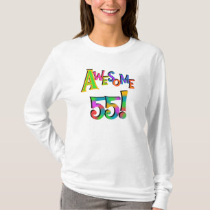 Awesome 55 Birthday T-shirts and Gifts