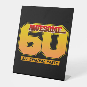 Awesome 60 All Original Parts Pedestal Sign