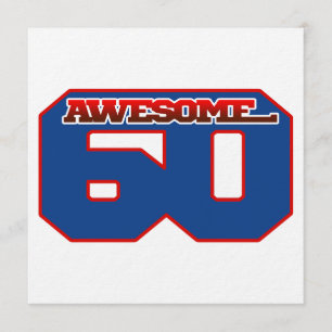 awesome 60 invitation
