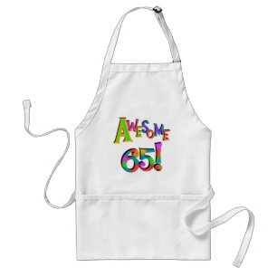 Awesome 65 Birthday Tshirts and Gifts Standard Apron
