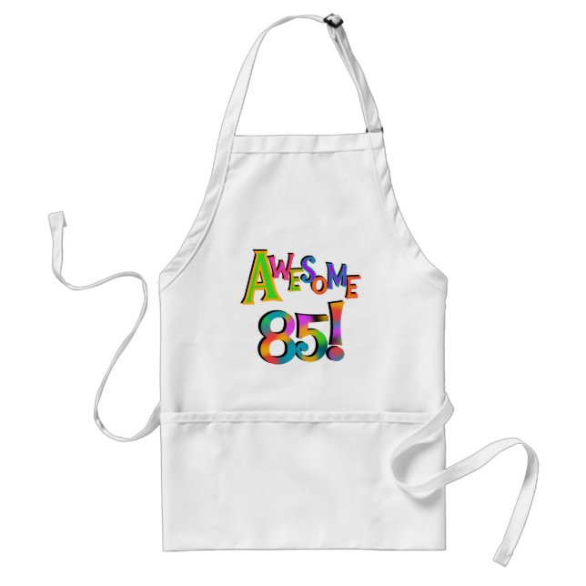 Awesome 85 Birthday T-shirts and Gifts Standard Apron (Front)