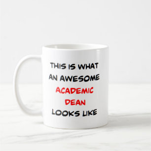 awesome academic dean coffee mug