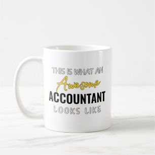 Awesome Accountant Looks Like Coffee Mug