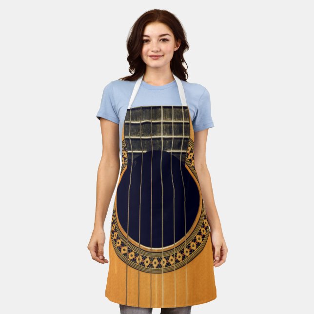 Awesome Acoustic Guitar Apron (Worn)