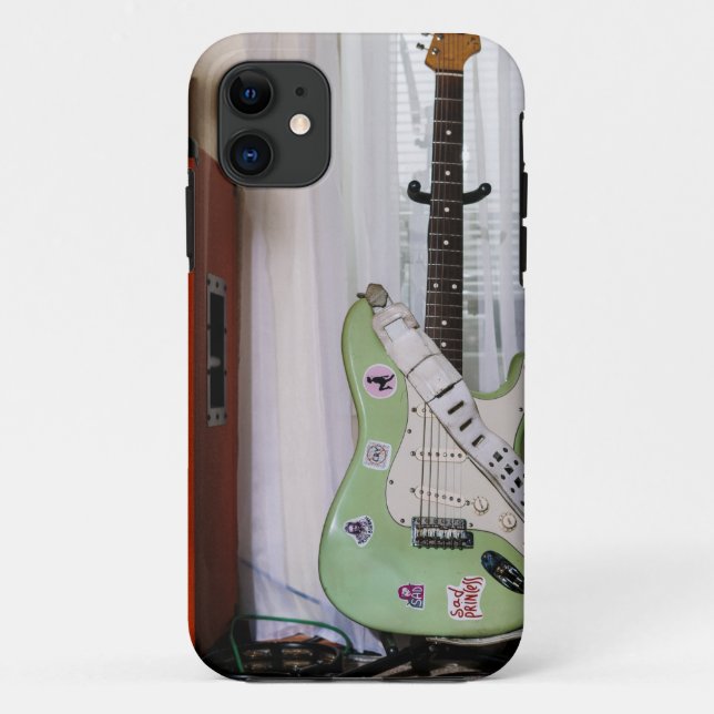 Awesome Acoustic Guitar Case-Mate iPhone Case (Back)