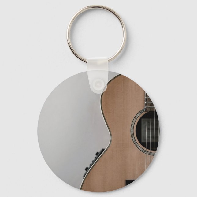 Awesome Acoustic Guitar Key Ring (Front)