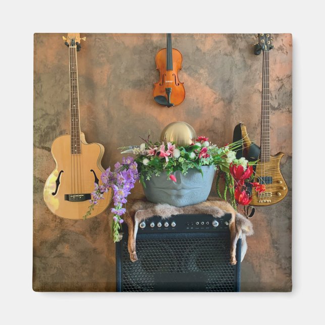 Awesome Acoustic Guitar Magnet (Front)