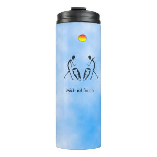 Awesome African Sunset Drumming  Thermal Tumbler