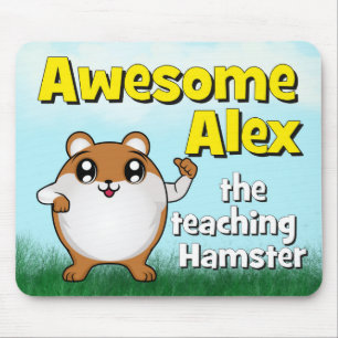 Awesome Alex teaching thumb up Mouse Pad
