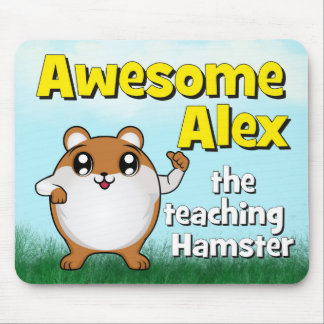 Awesome Alex teaching thumb up Mouse Pad