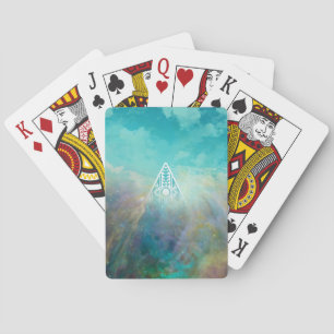 Awesome “All seeing eye” triangle Orion nebula Playing Cards