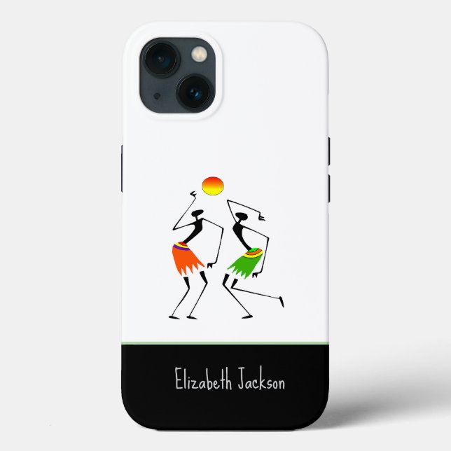 Awesome and Bright Sun Dance iPhone / iPad case (Back)