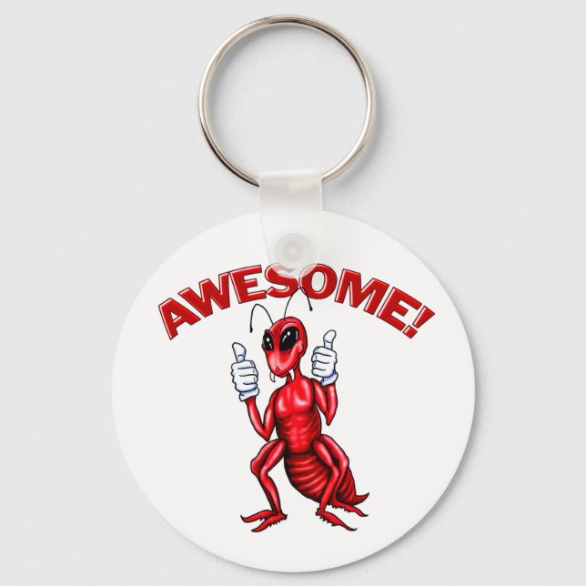 Awesome Ant Key Ring (Front)