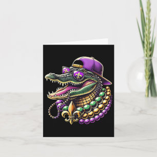 Awesome Apparel Uni-adult Mardi Gras Card