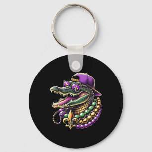 Awesome Apparel Uni-adult Mardi Gras Key Ring