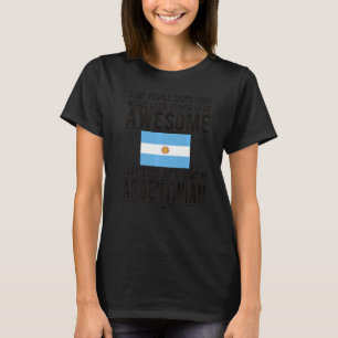 Awesome Argentinian Flag Argentina Argentinian Roo T-Shirt