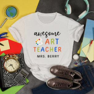 Awesome Art Teacher T-Shirt