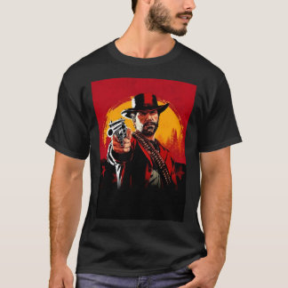 awesome  art works of rdr 1 and 2 online game T-Shirt