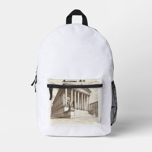 Awesome Arts Backpack (Front)