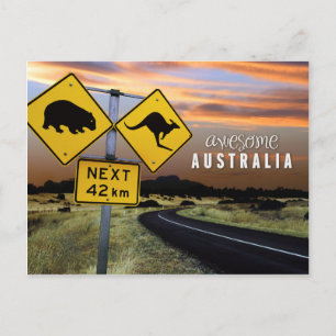awesome australia postcard